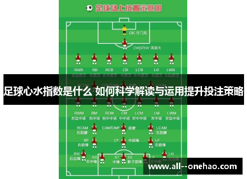 足球心水指数是什么 如何科学解读与运用提升投注策略