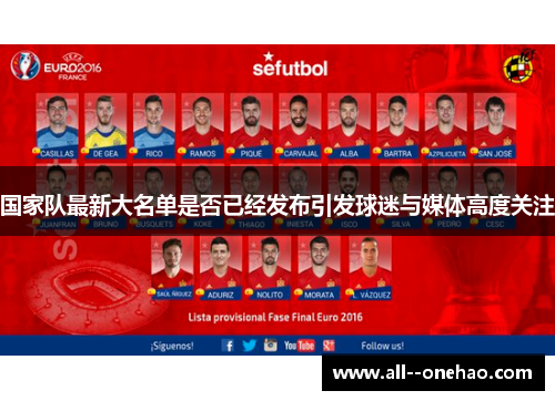 国家队最新大名单是否已经发布引发球迷与媒体高度关注